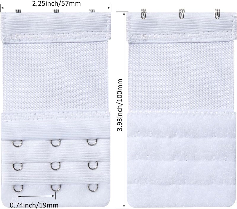Mazipo MOTYAWN Women's Bra Extenders 2 Hook / 3 Hook / 4 Hook / 5 Hook Stretchy Comfortable Bra Strap Extension - Image 2